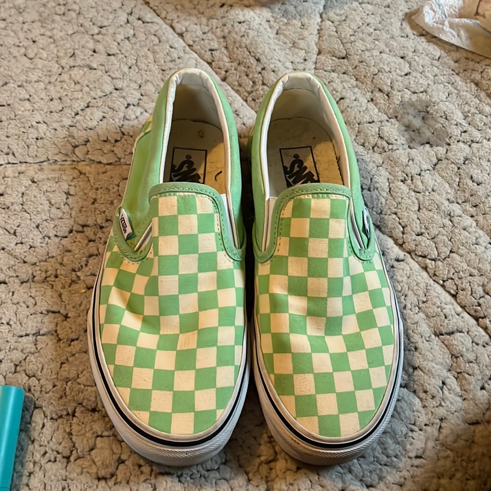 mint green vans